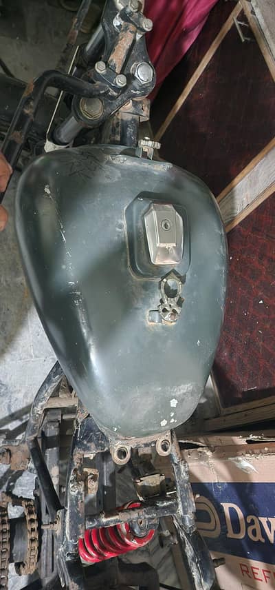 Ravi piagio 125cc project converted fat boy