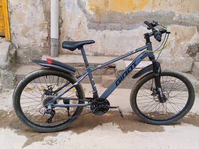bicycle for sale best conditions 10 gear 26size gray colour made in ch