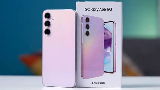 Samsung A55 5G Full Box Official PTA 10/10 Fresh Condition