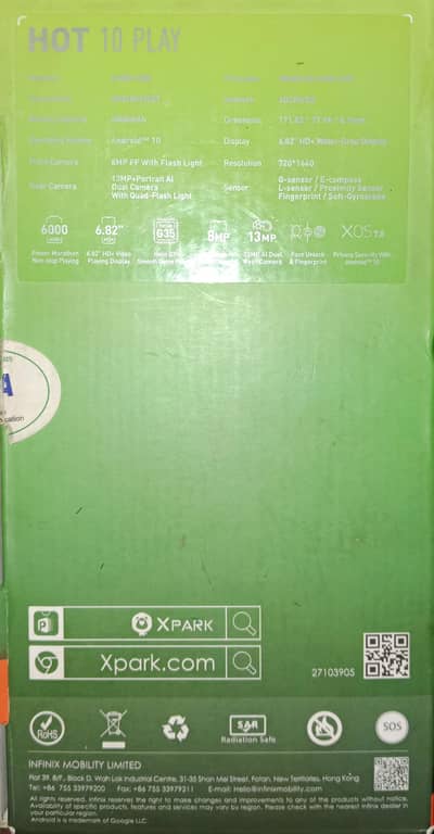 Infinix Hot 10 Play