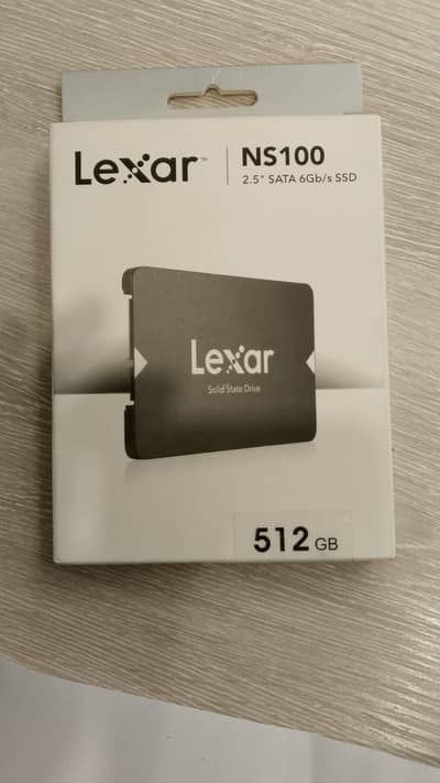 LEXAR SSD 512GB 1 YEAR WARRANTY