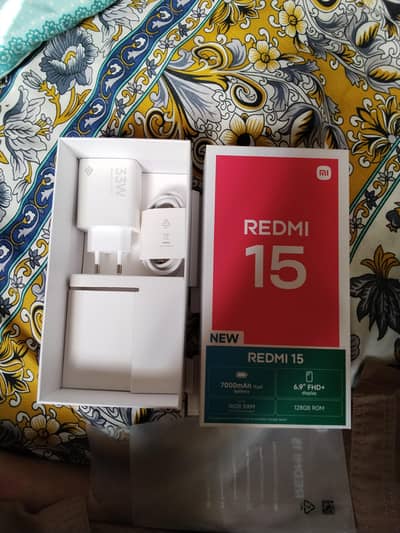 Xiaomi Redmi 15 full warranty