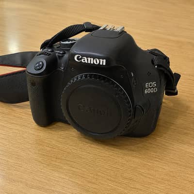 Canon 600D EOS DSLR Body & Lenses