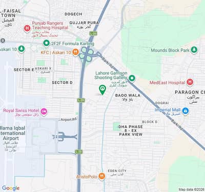 Block G Direct 1 Kanal Residential Plot At Investor Rate In Ex Park View DHA Phase 8