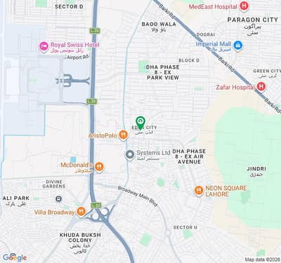 16 Marla Residential Plot Block A At Prime Location In Eden City DHA DHA Phase 8 Lahore.