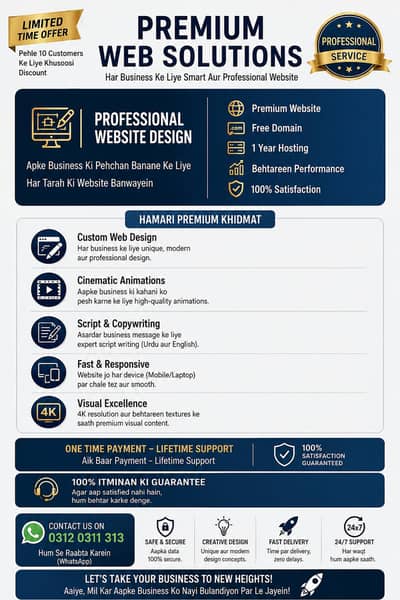 Premium Website Design Services + Hosting