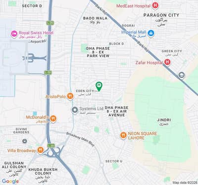 1 Kanal Residential Plot Block L At Prime Location For Sale In DHA Phase 8 Ex Air Avenue