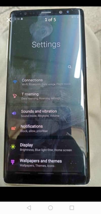 Samsung Mobile Note 8