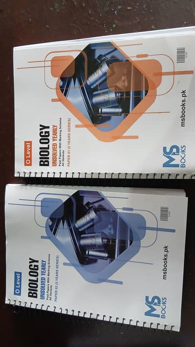 bio new books /untouched brand new unsolves yearly past papers