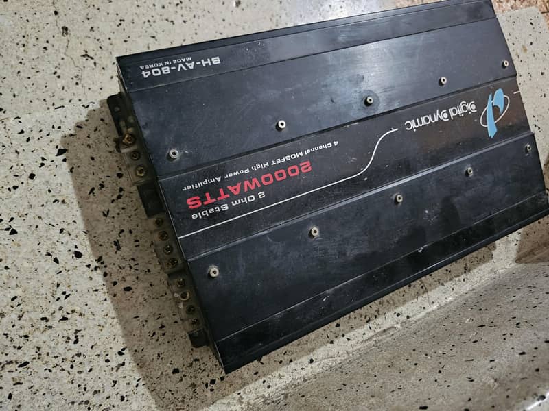 amplifier with player 1