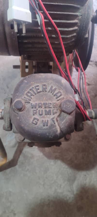 Donkey pump with moter