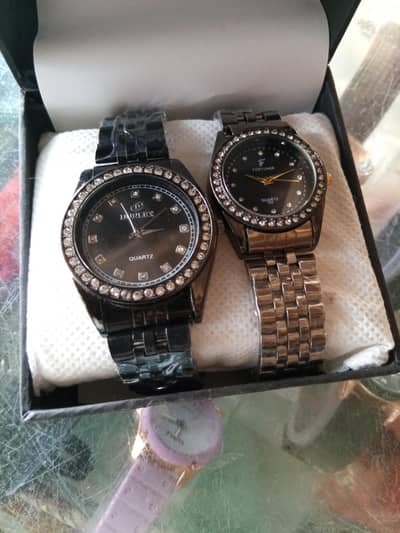 couple watch with box