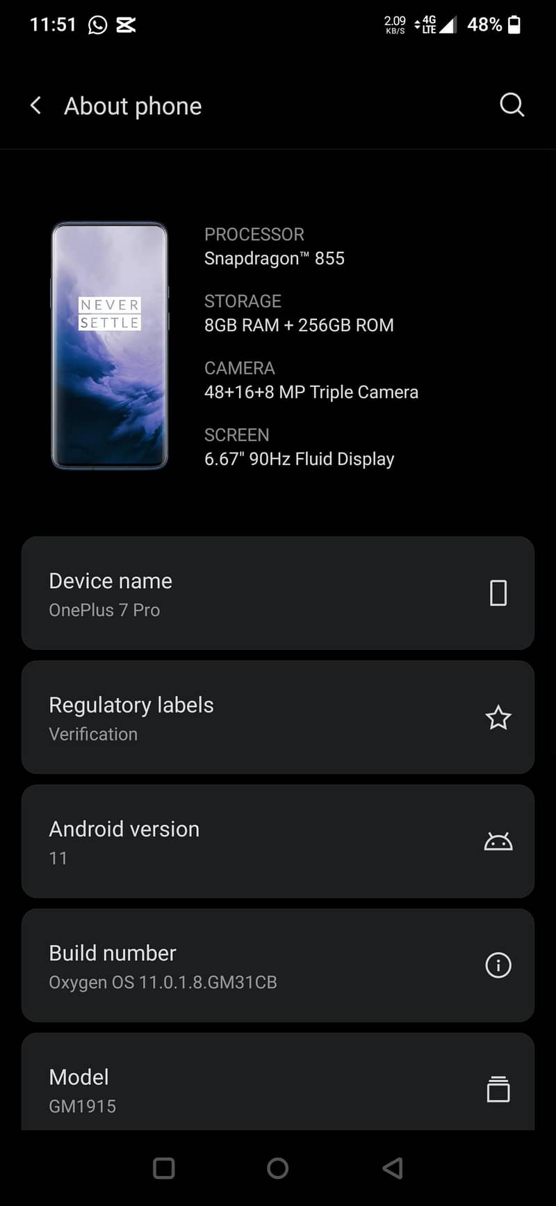 One Plus 7 Pro 0