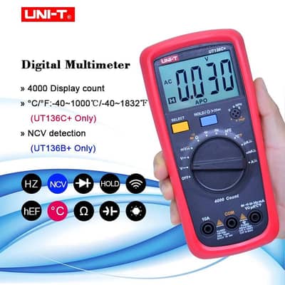 UNI-T UT136C+ Digital Multimeter - Test instruments pakistan