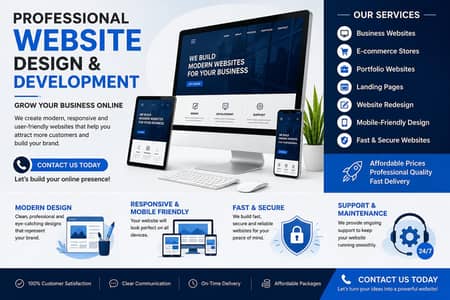 Professional Website Design & Development Services