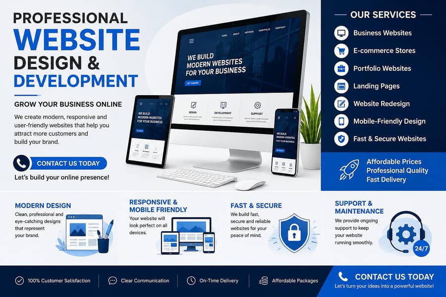 Professional Website Design & Development Services 0