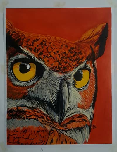 Oil portraits, sketches, calligraphy (Karachi)