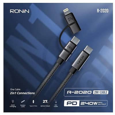 Ronin 2 in 1 (Fast Charging Cable)