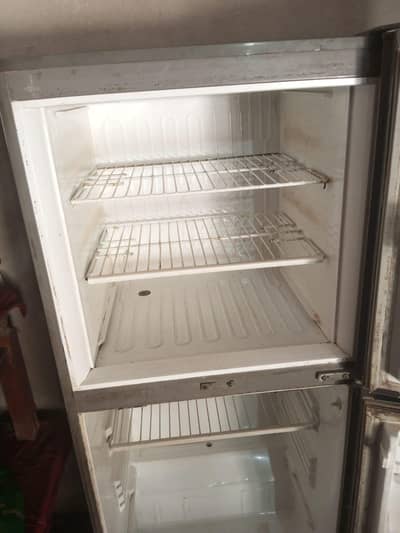 pel double door fridge  used