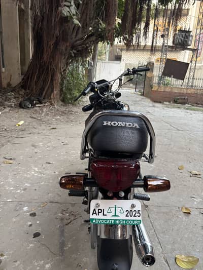 Honda CD 70 2025 model black
