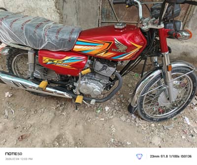 honda 125 fress conditions he no any fault 10by 10