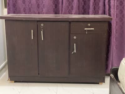 Iron Stand With Storage