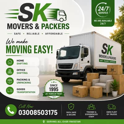 Home Shifting , Packers And Movers , Goods Transport ,Truck Services