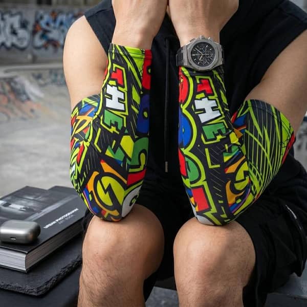 Universal Full Elastic Printed Elbow inner Sleeves in Premium Quality