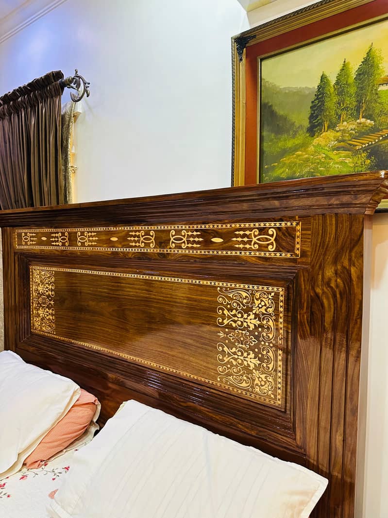 chinyoti solid wood beds 1