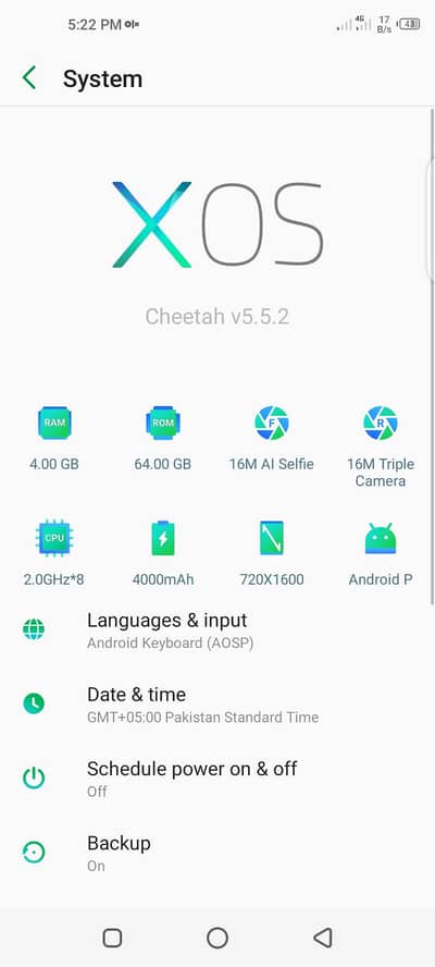 Infinix S5 Lite