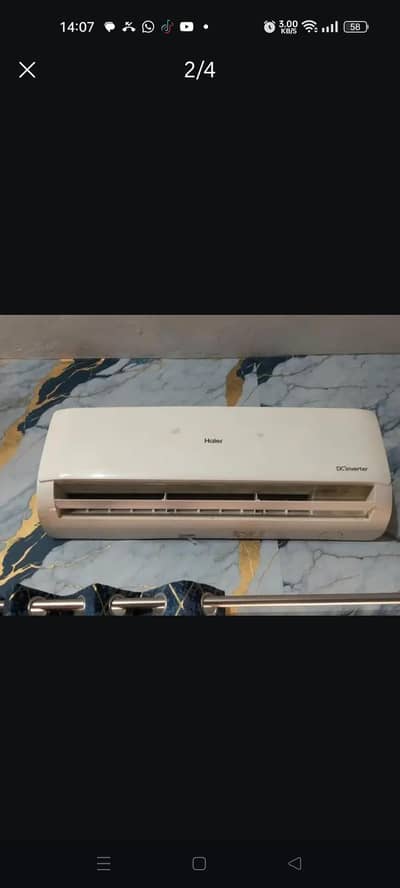 Haier 1.5 ton Inverter Ac