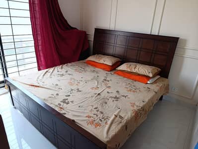 Master Size Double Bed with Side Tables and Mattress for Sale