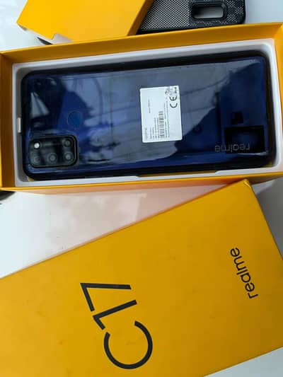 Realme C17 10/10 condition 6/128 with box
