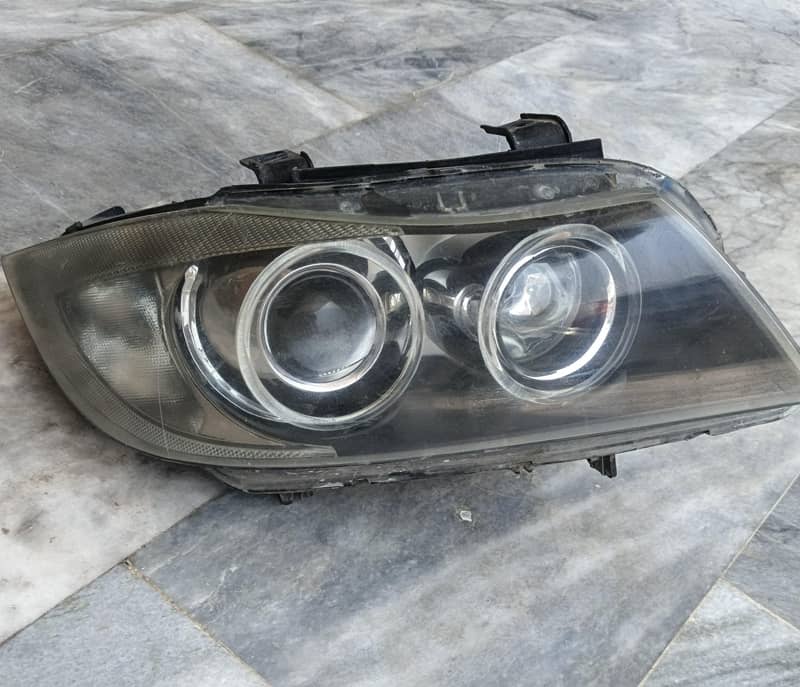 BMW E90 Headlights Pair. 4