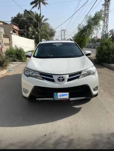 TOYOTA RAV4 2014  Pearl White Left Hand Drive  First Owner