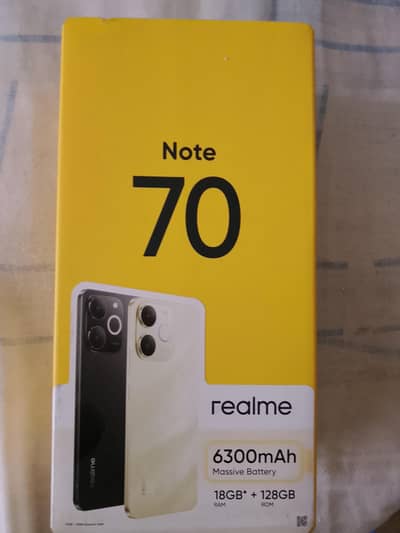 Realme Note 70