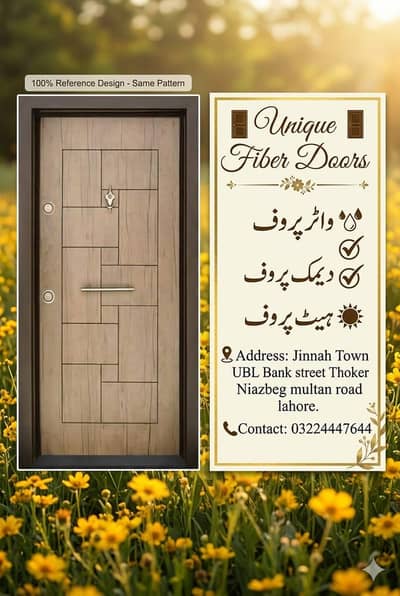 Waterproof doors- Plywood doors-Fiber doors-Double door-Single doors
