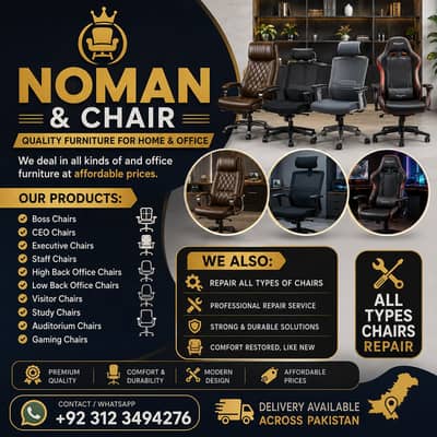 Revolving Chair/Office chair Repairing chair repair near me/cheap rate