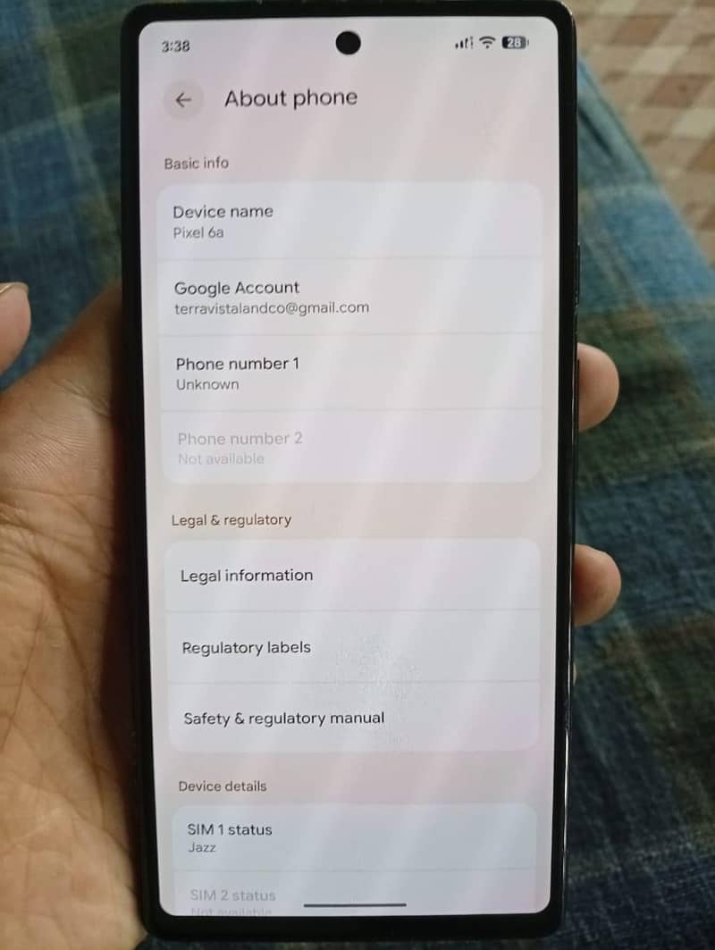Google Pixel 6a 5