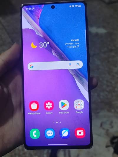 Samsung Note 20 8gb 256gb Pta approved exchange possible