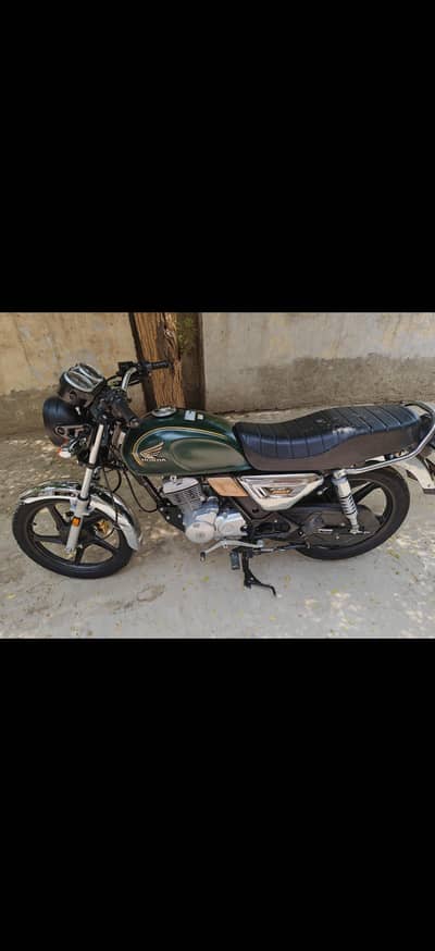 HONDA CG 150 GREEN COLOR