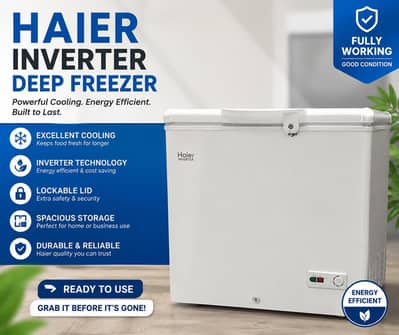 Haier inverter deep freezer