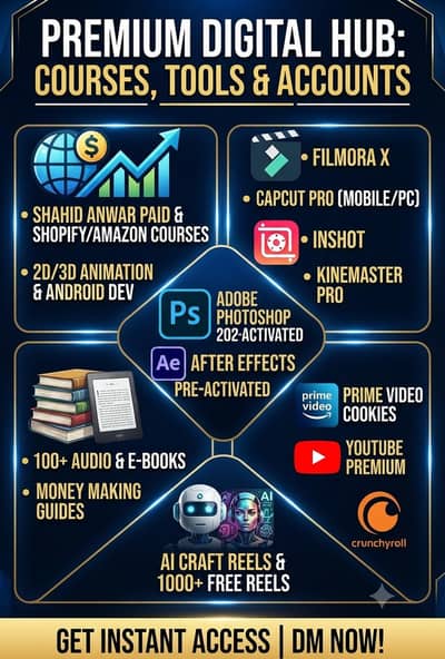 Premium Digital Tools & Courses