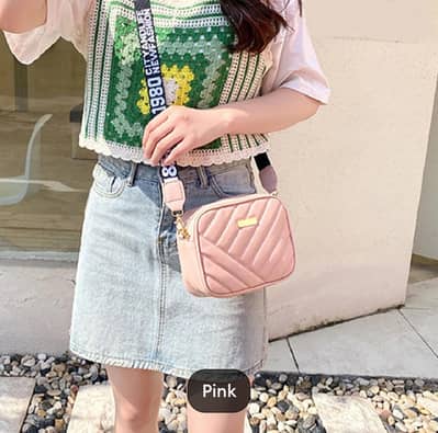  Stylish Multicolors Ladies Handbag  Premium Quality Shoulder Bag