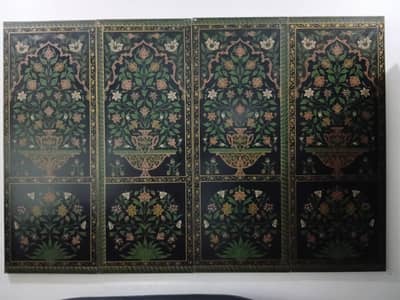 Vintage Mughal Art Painting