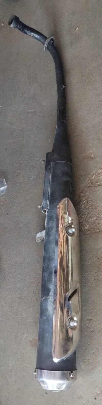 CD 70 silencer in 125 sound