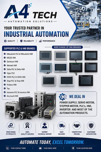 MCGS HMI , Weinteck, Weinview, Delta, Xinje, Top, Proface, HCFA, HMI