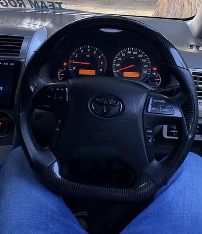 Altis SR carbon fiber steering wheel