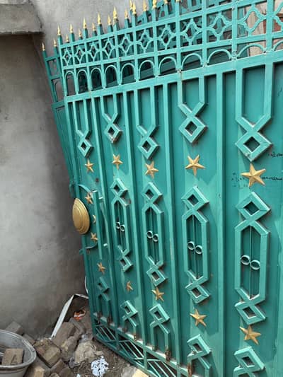Iron main gate 10 feet