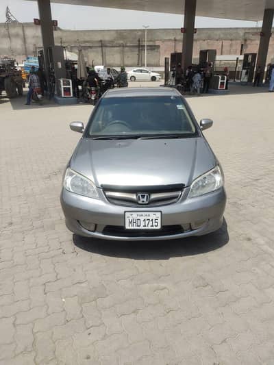 Honda Civic 2005 Model All Punjab Number silver color